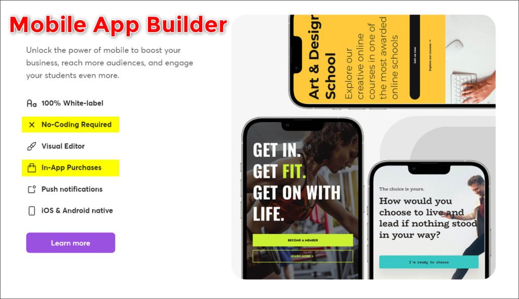 mobile app builder software