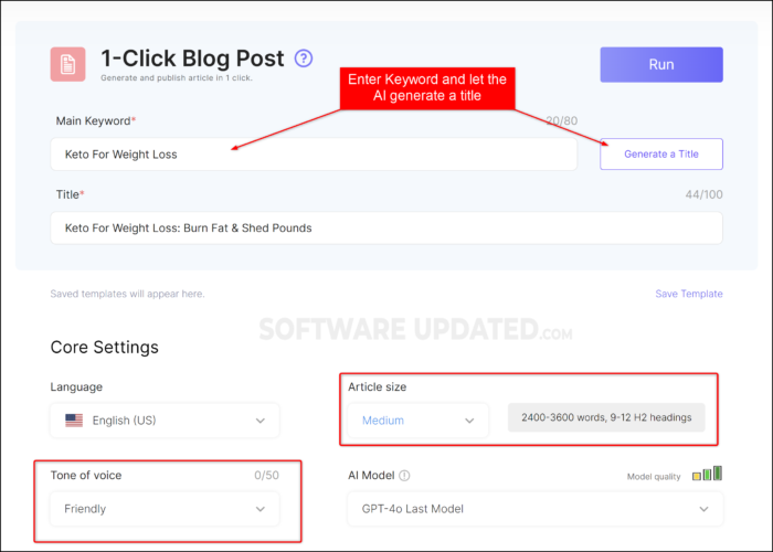 SEOWriting AI Review: Best AI Writer? | SoftwareUpdated.Com