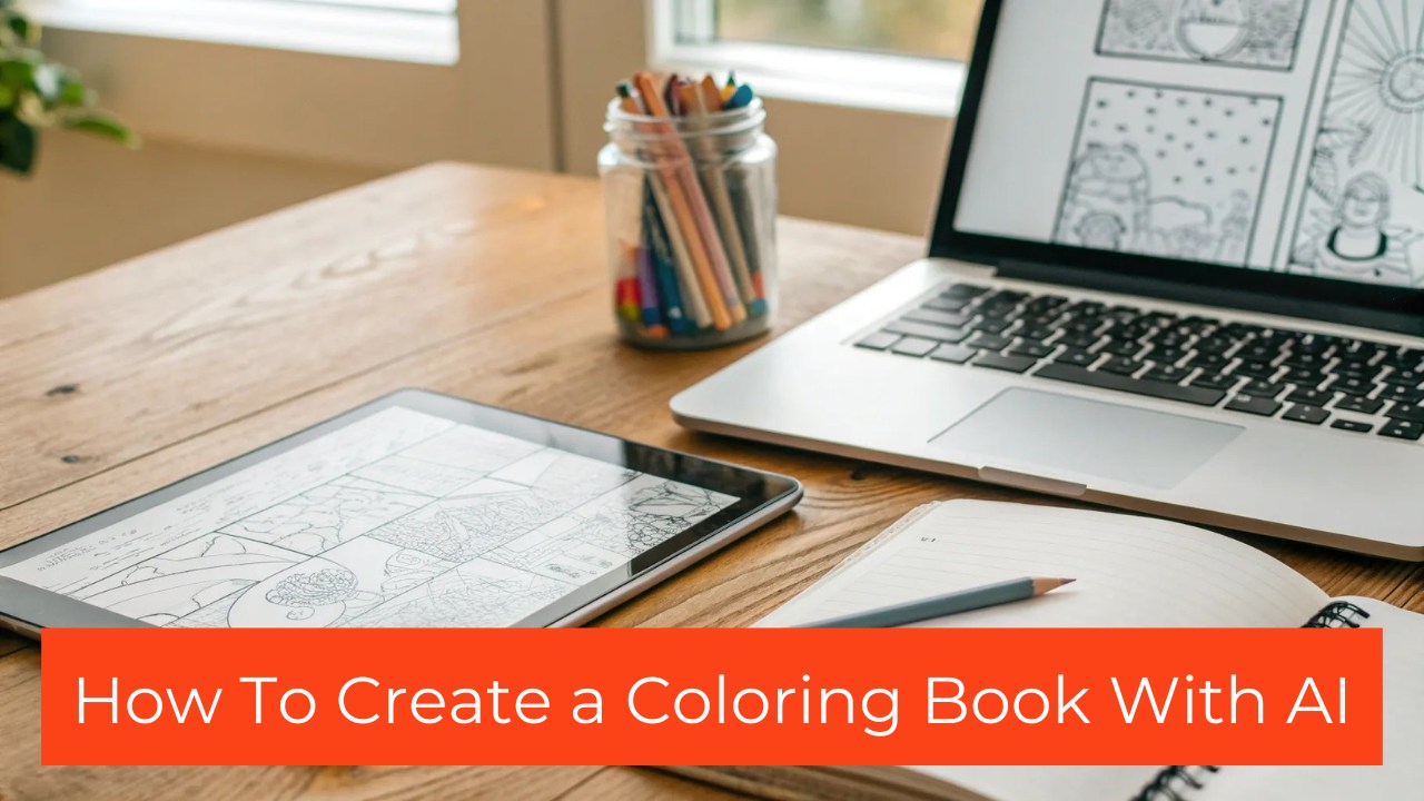 How To Create a Coloring Book With AI