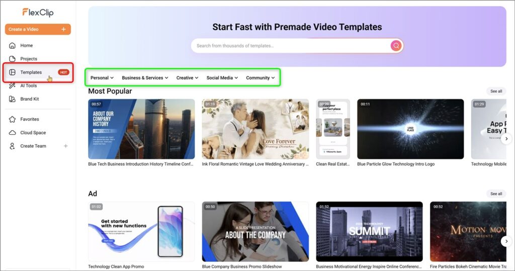 FlexClip Review: Create Pro Videos With AI | SoftwareUpdated.Com