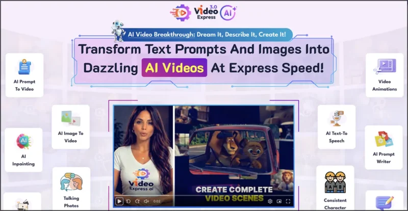 videoexpress ai website