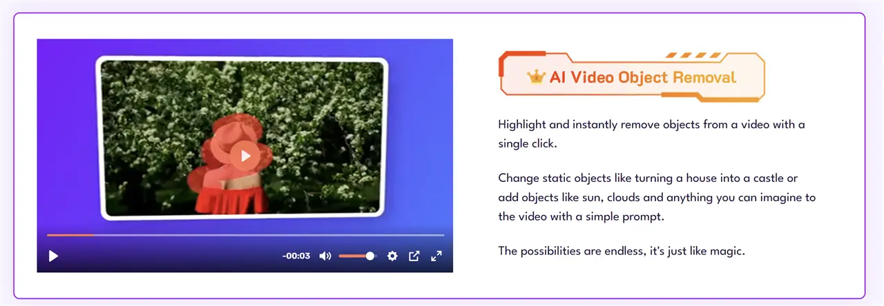 videoexpress review - ai object removal